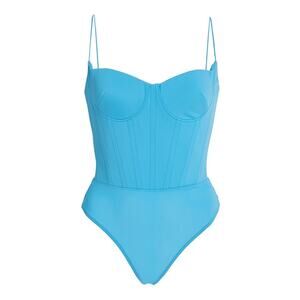 Alex Perry Carsen Bustier Bodysuit Blue - AU 6/US 2